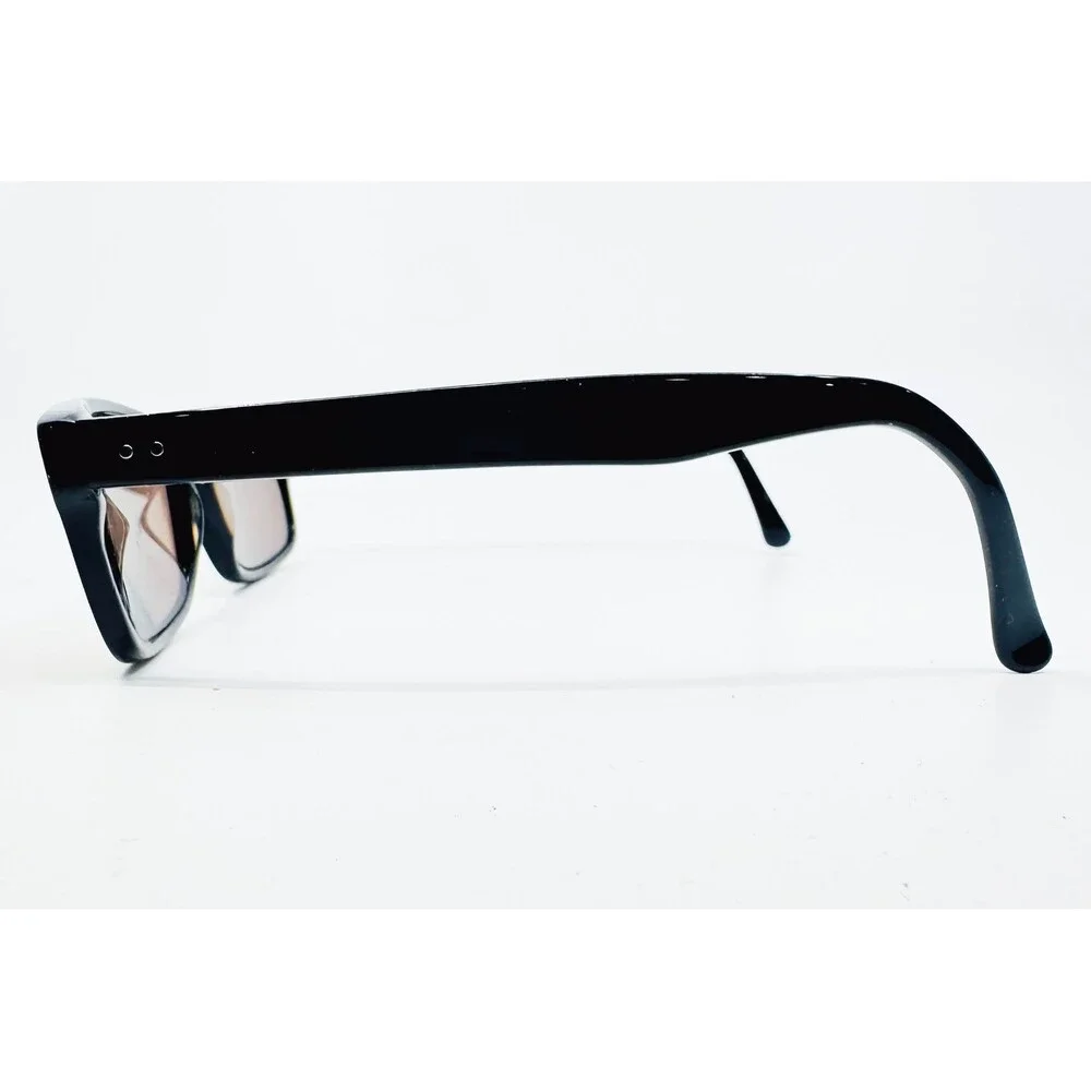 Wide Guyz Frankie Frame Sunglasses Mens Black Great Square Tinted Lens Large